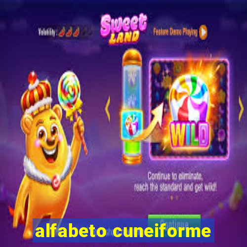 alfabeto cuneiforme